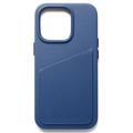 Mujjo Full Læder iPhone 14 Pro Cover med Kortholder