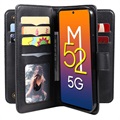 Samsung Galaxy M52 5G pung med plads til flere kort - sort