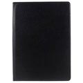 iPad Pro 12.9 Multi Practical Roterende Cover - Sort