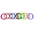 Flerfarvet 3D-Pen Filament - 1.75mm / 5m - 10 Ruller