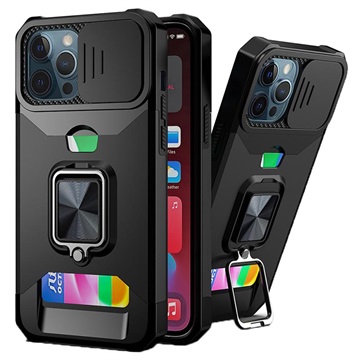 Multifunktionel 4-i-1 iPhone 11 Pro Hybrid Cover