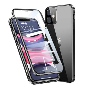 iPhone 11 Magnetisk Cover med Hærdet Glas