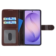 Samsung Galaxy S26 MyTPhone CardMate læder pung cover - mørkebrun