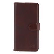 Samsung Galaxy S26 MyTPhone CardMate læder pung cover - mørkebrun