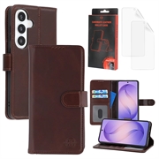 Samsung Galaxy S26+ MyTPhone CardMate MagSafe Læder Pung Cover med Kortholder, Stativ, 2x Skærmbeskyttelse