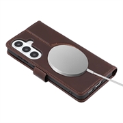 Samsung Galaxy S26+ MyTPhone CardMate læder pung cover - mørkebrun