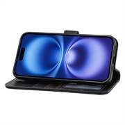 iPhone 17e MyTPhone CardMate læder pung cover - sort