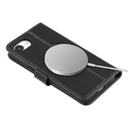 iPhone 17e MyTPhone CardMate læder pung cover - sort