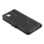 iPhone 17e MyTPhone CardMate læder pung cover - sort