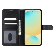 Samsung Galaxy S24 FE MyTPhone CardMate læder pung cover - sort