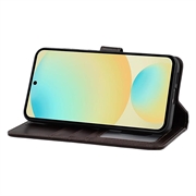 Samsung Galaxy S24 FE MyTPhone CardMate læder pung cover - mørkebrun