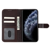 iPhone 11 Pro Max MyTPhone CardMate læder pung cover - mørkebrun