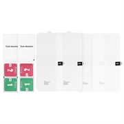 iPhone 15 Plus/14 Plus MyTPhone CardMate læder pung cover - mørkebrun