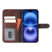 iPhone 17 MyTPhone CardMate læder pung cover - mørkebrun