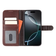 iPhone 17 Pro Max MyTPhone CardMate læder pung cover - mørkebrun