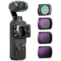 NEEWER magnetisk ND-filtersæt til DJI Osmo Pocket 3 - ND16-, ND64-, ND256- og CPL-filtre