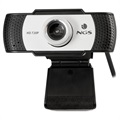 NGS XpressCam 720 Webcam med Mikrofon - Sølv / Sort