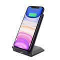 NILLKIN PRO Qi Standard Double Coil Vertical Fast Wireless Charger Stand til iPhone, Samsung osv.