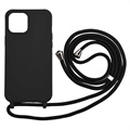 Necklace Series iPhone 12/12 Pro TPU Cover - Sort