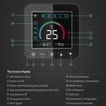 Neo NAS-RT01W WiFi-styret smart klimaanlægsregulator med temperatur- og fugtighedssensor