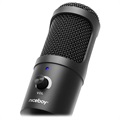 Niceboy Voice Kondensator Mikrofon med Stativ og Pop Filter