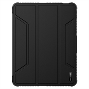 iPad Air 11 (2024)/iPad Pro 11 2022/2021/2020/iPad Air 2022/2020 Nillkin Bumper Smart Folio Cover - Sort / Gennemsigtig