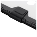 Nillkin Bumper iPad 10.2 2019/2020/2021 Smart Folio Cover - Sort / Gennemsigtig