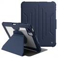 Nillkin Bumper iPad (2022) Smart Folio Cover - Blå / Gennemsigtig