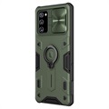 Nillkin CamShield Armor Samsung Galaxy Note20 Hybrid Cover - Mørkegrøn