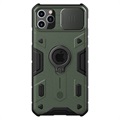 Nillkin CamShield Armor iPhone 11 Pro Max Hybrid Cover - Mørkegrøn