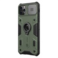 Nillkin CamShield Armor iPhone 11 Pro Max Hybrid Cover - Mørkegrøn