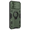 Nillkin CamShield Armor iPhone 12 Mini Hybrid Cover - Grøn