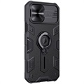 Nillkin CamShield Armor iPhone 12 Pro Max Hybrid Cover - Sort