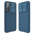 Nillkin CamShield Pro Samsung Galaxy S22+ 5G Hybrid Cover - Blå