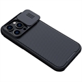 Nillkin CamShield Pro iPhone 14 Pro Max Hybrid Cover - Sort