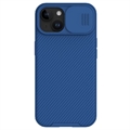 iPhone 15 Nillkin CamShield Pro Hybrid Cover - Blå
