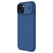 iPhone 15 Nillkin CamShield Pro Hybrid Cover - Blå