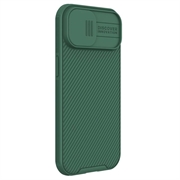 iPhone 15 Nillkin CamShield Pro Hybrid Cover - Grøn