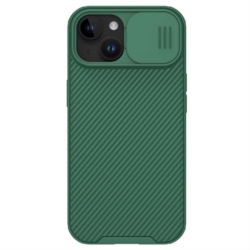 iPhone 15 Plus Nillkin CamShield Pro Hybrid Cover - Grøn