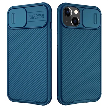 Nillkin CamShield Pro iPhone 13 Hybrid Cover - Blå