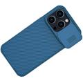 Nillkin CamShield Pro iPhone 14 Pro Max Hybrid Cover - Blå