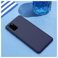Nillkin Flex Pure Samsung Galaxy S20+ Liquid Silikone Cover - Blå