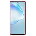 Nillkin Flex Pure Samsung Galaxy S20+ Liquid Silikone Cover - Rød
