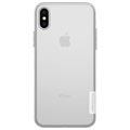 iPhone X / iPhone XS Nillkin Nature Series 0.6mm TPU Cover - Gennemsigtig