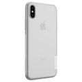 iPhone X / iPhone XS Nillkin Nature Series 0.6mm TPU Cover - Gennemsigtig