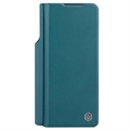 Samsung Galaxy Z Fold5 Nillkin Qin Pro Flip Cover - Grøn