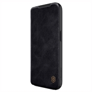 iPhone 15 Pro Max Nillkin Qin Pro Flip Cover - Sort