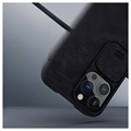 Nillkin Qin Pro Series iPhone 13 Pro Flip Cover - Sort