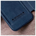 Nillkin Qin Pro Series iPhone 13 Pro Max Flip Cover - Blå