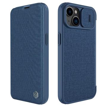 Nillkin Qin Pro Series iPhone 14 Flip Cover - Blå